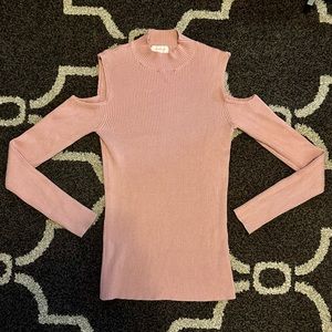 S Forever 21 Pink Open Shoulder Top (Ambiance)